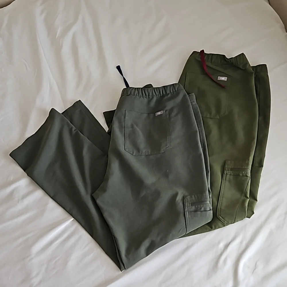 Figs Axim Cargo Long Green Pants Lot Size Men's XL